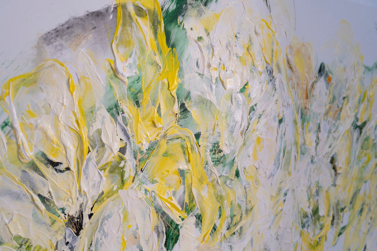 Flowers contemporary painting art