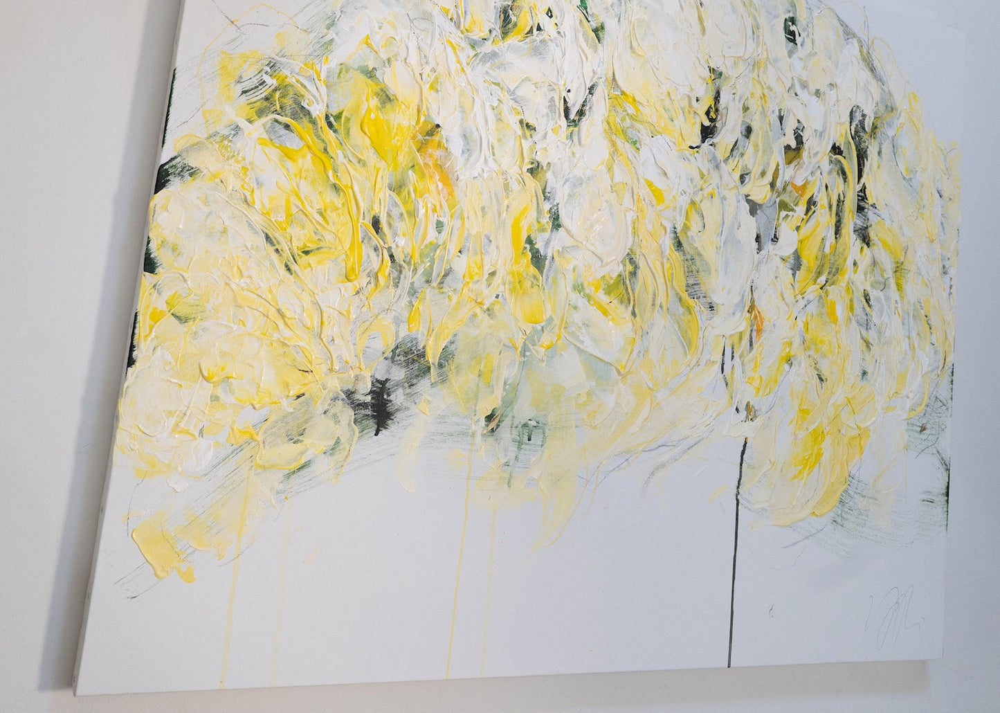 Flowers contemporary painting art