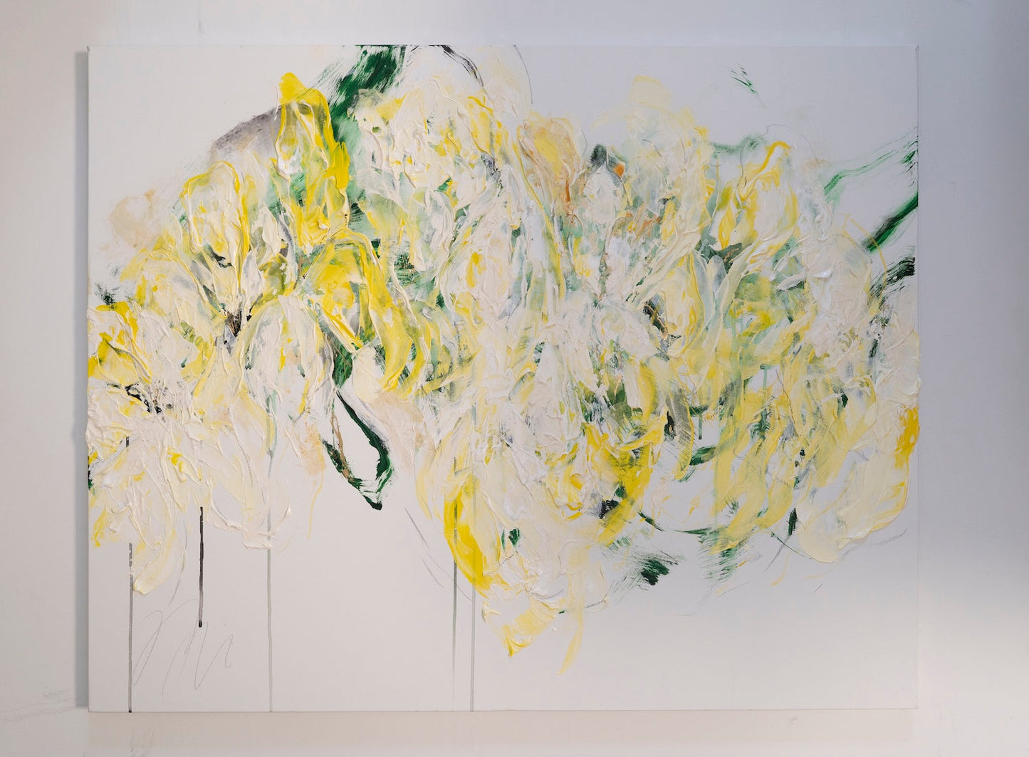 Flowers contemporary painting art