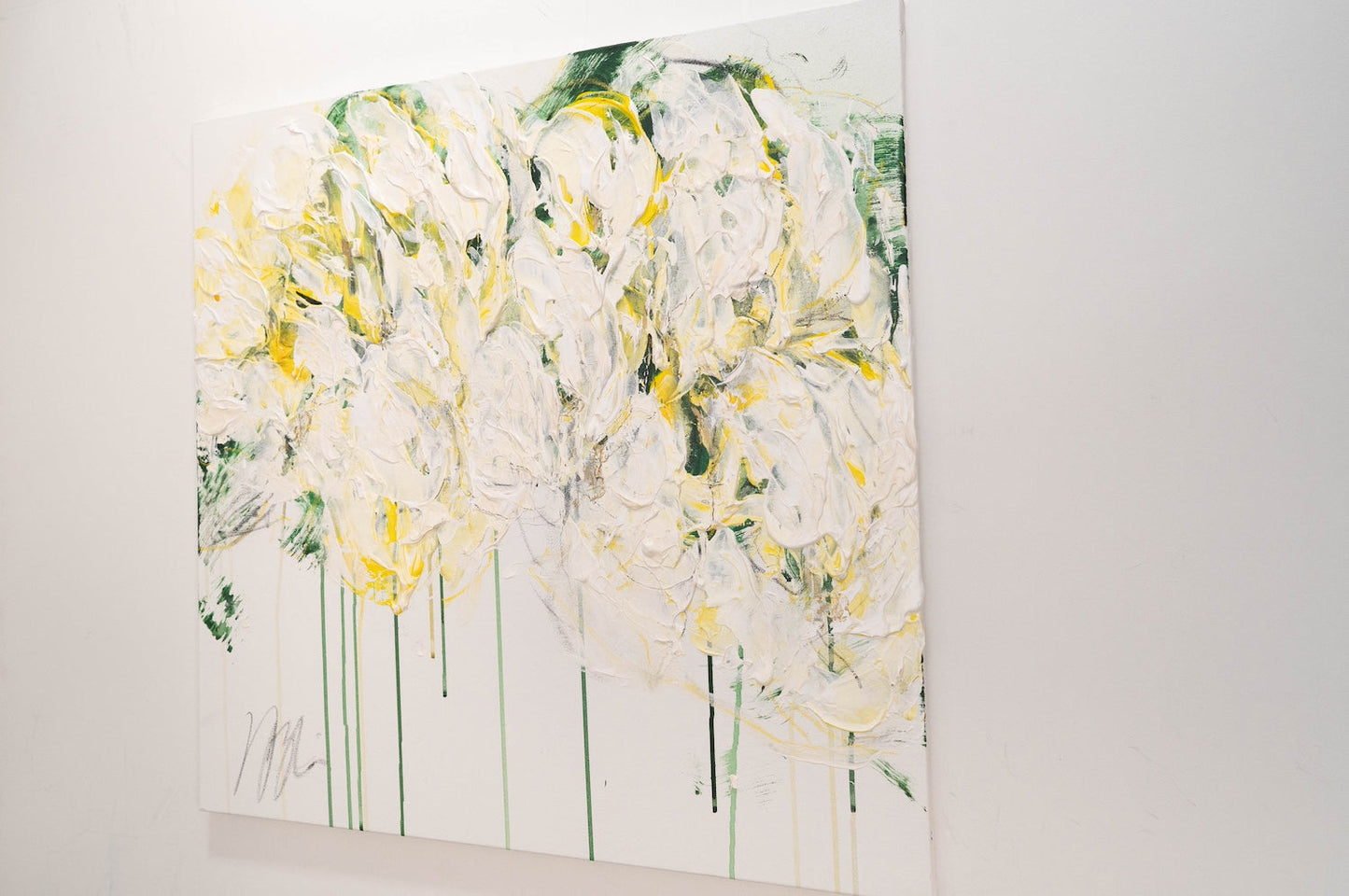 Flowers contemporary painting art