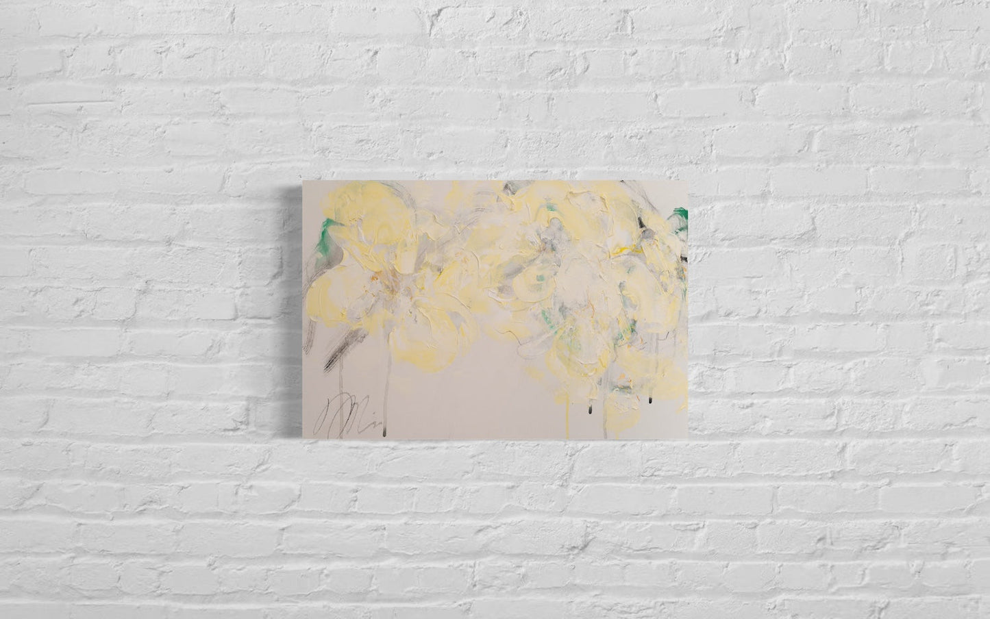 Flowers contemporary painting art