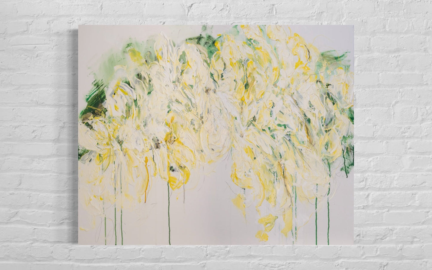 Flowers contemporary painting art