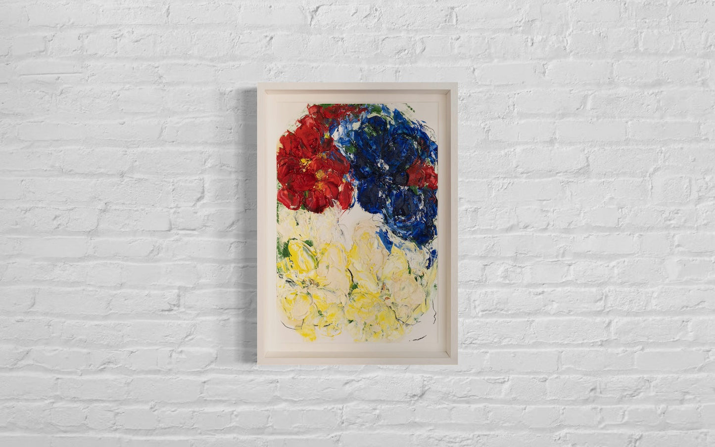Flowers contemporary painting art