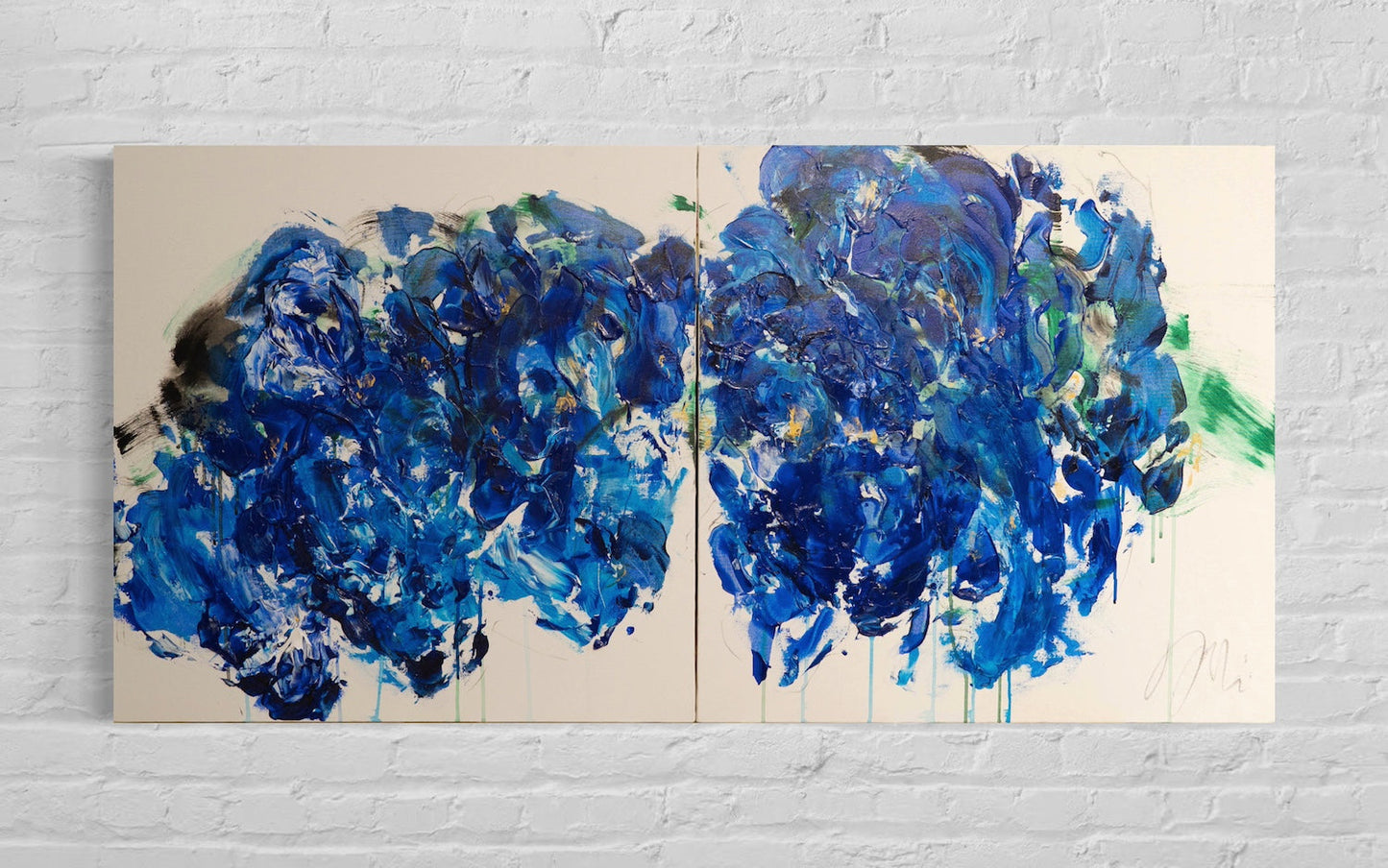 Flowers contemporary painting art