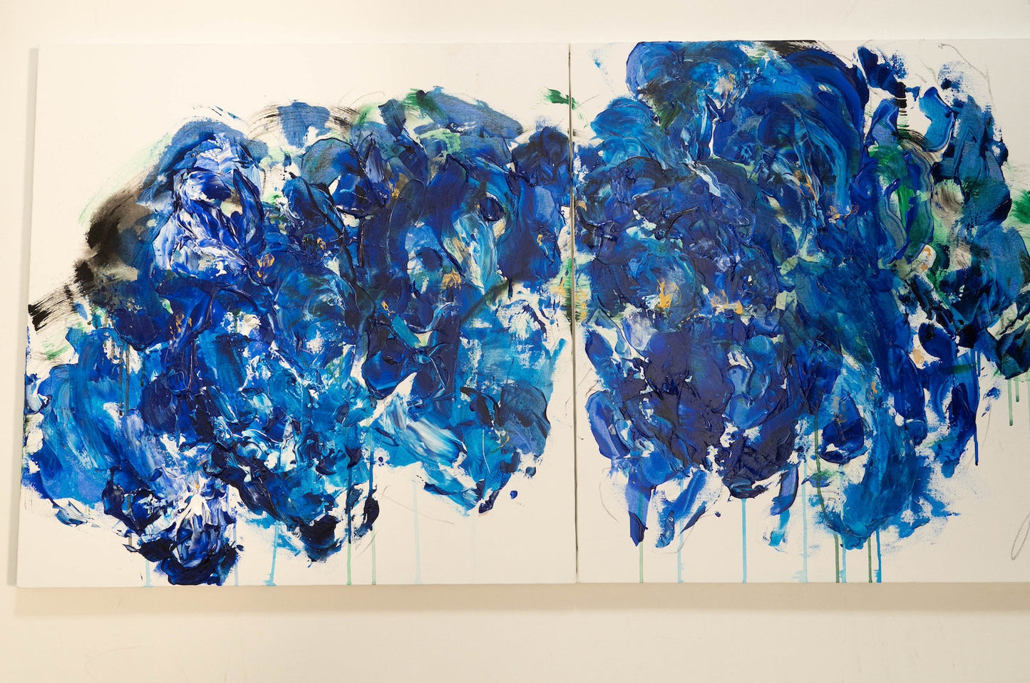Flowers contemporary painting art