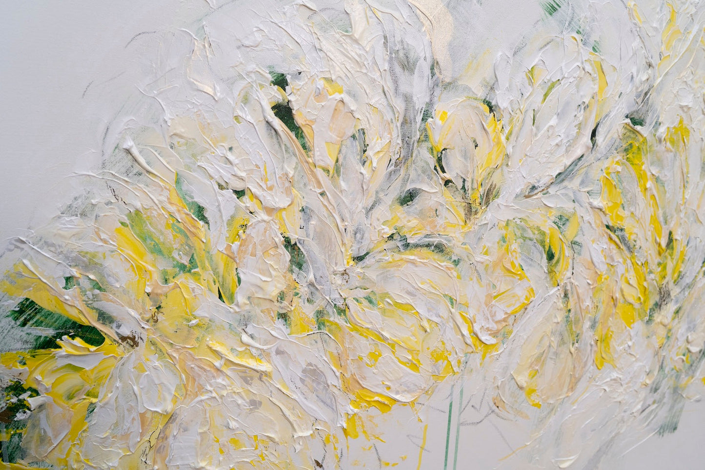 contemporary painting Flowers