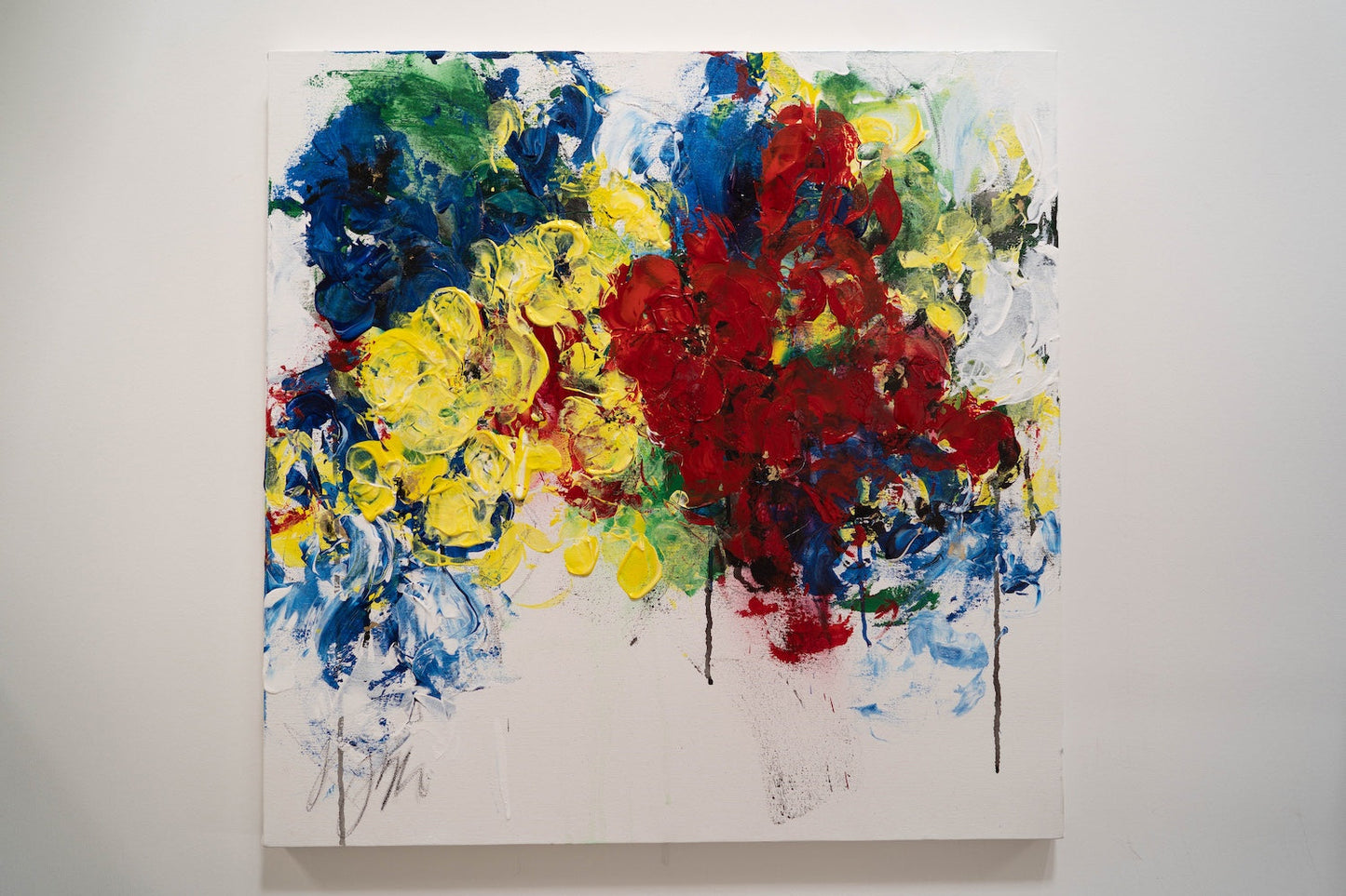 Flowers contemporary painting art