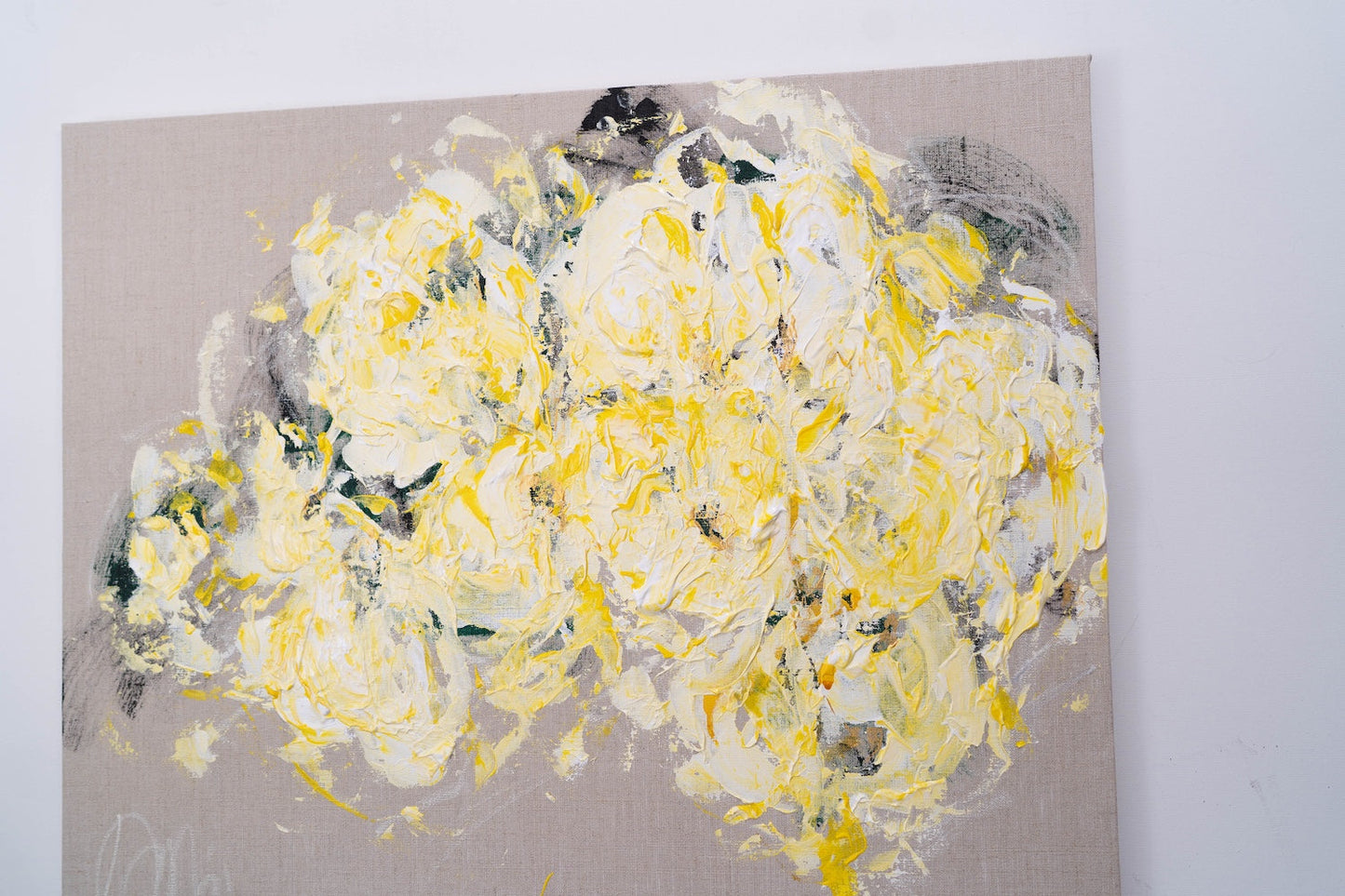 Flowers contemporary painting art