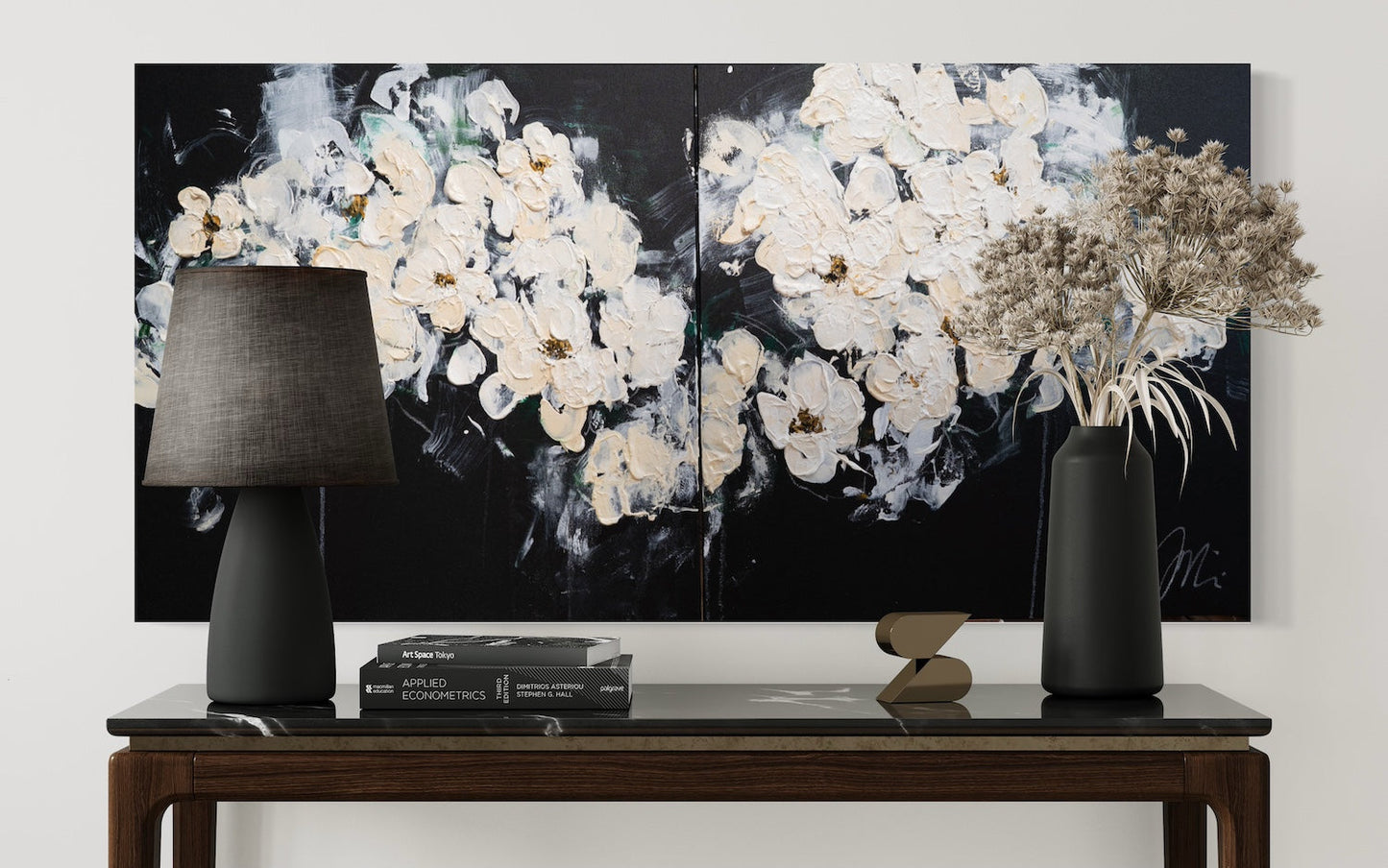 Flowers contemporary painting art