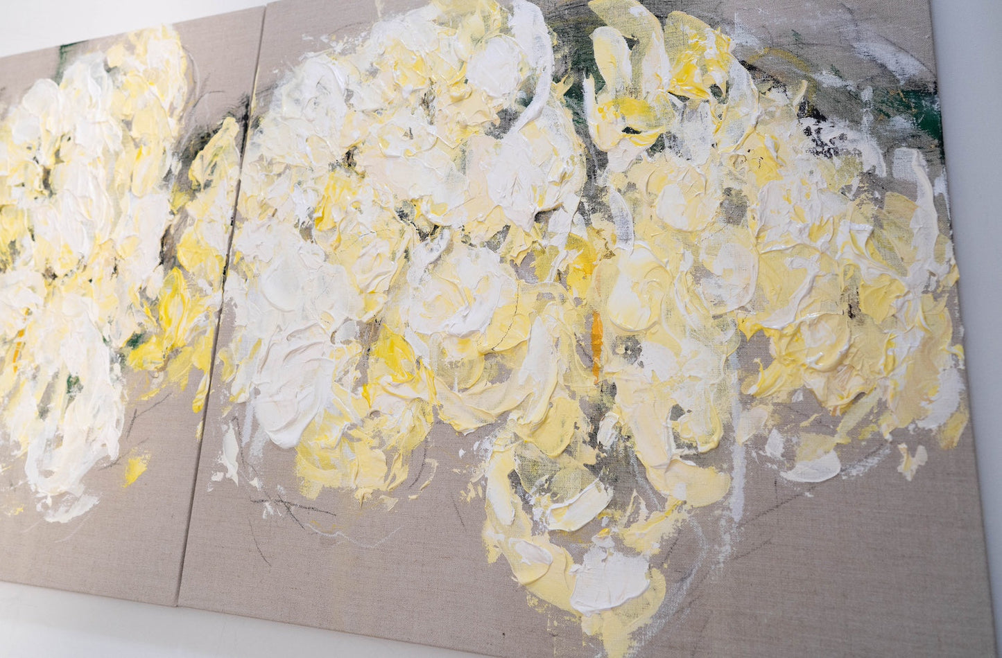 Flowers contemporary painting art
