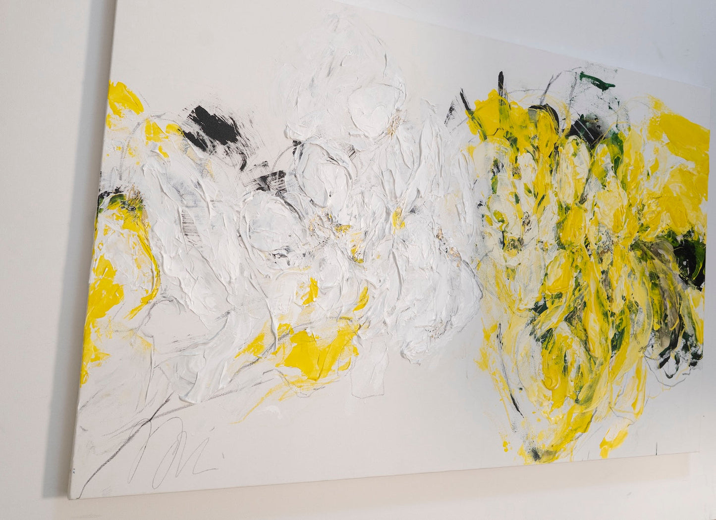 Flowers contemporary painting art