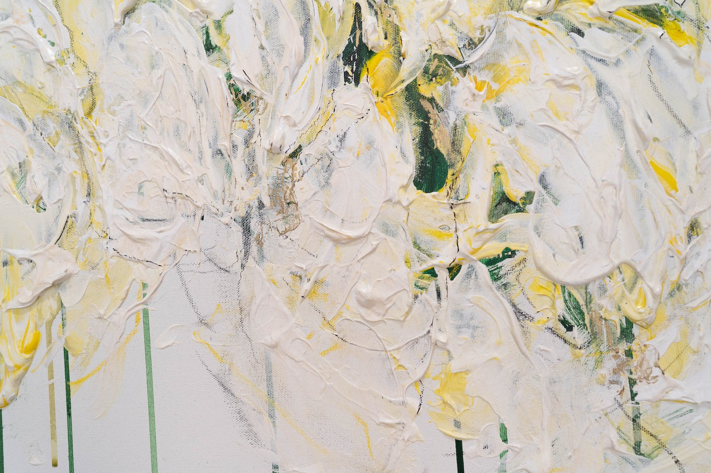 Flowers contemporary painting art