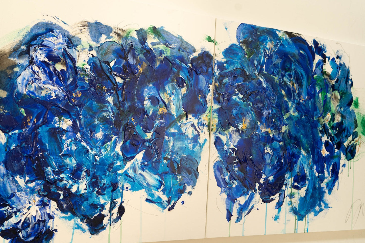 Flowers contemporary painting art