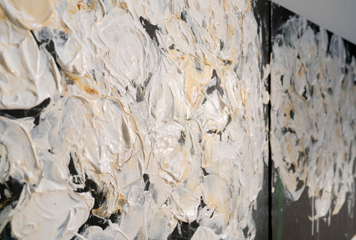 Flowers contemporary painting art