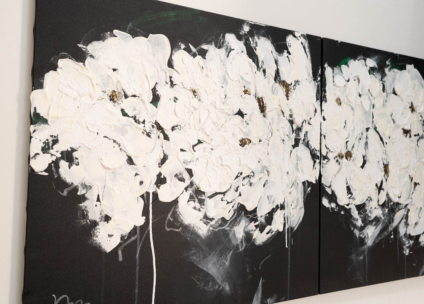 Flowers contemporary painting art
