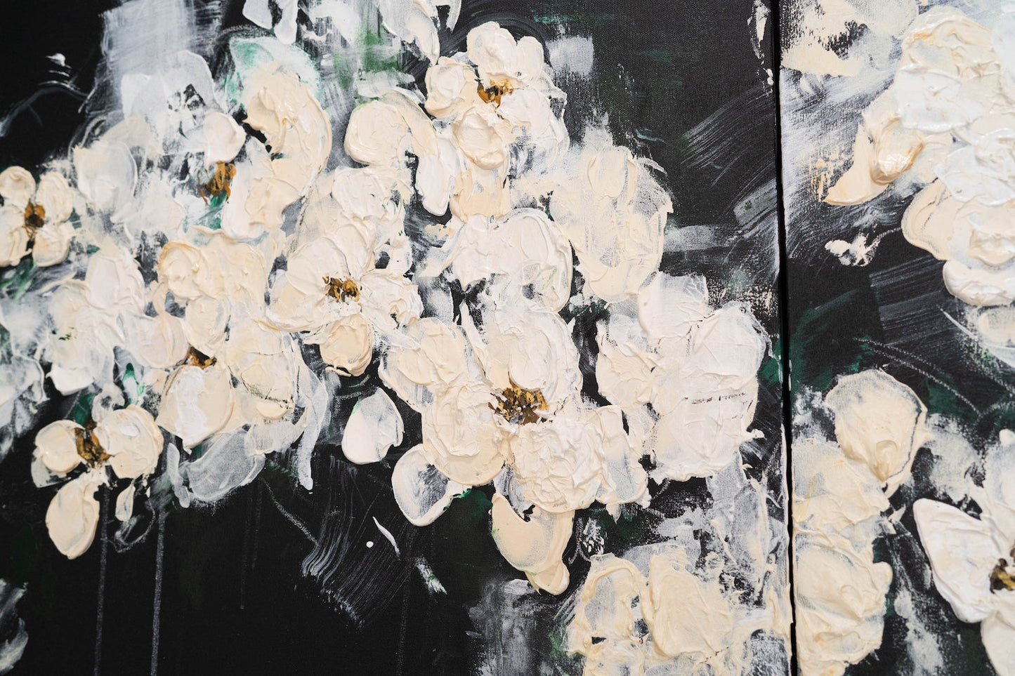Flowers contemporary painting art