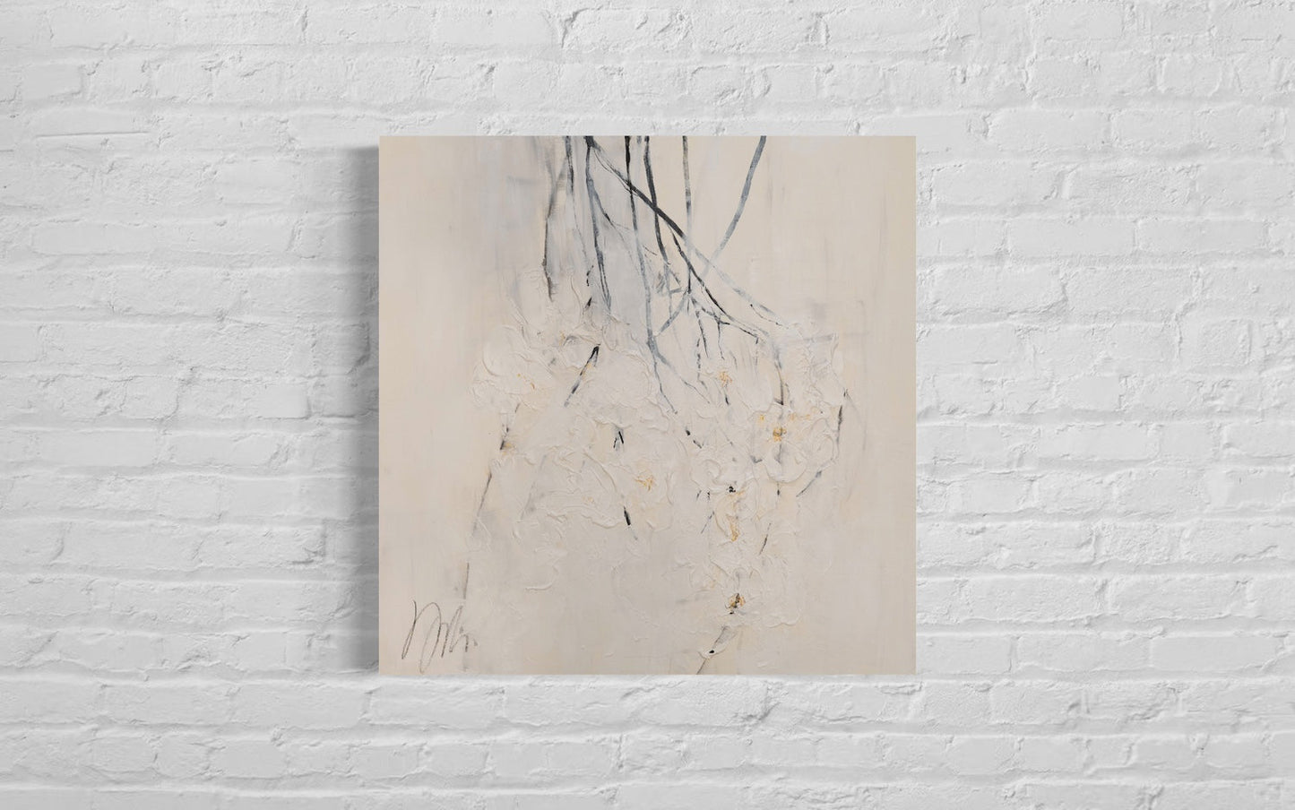 Flowers contemporary painting art