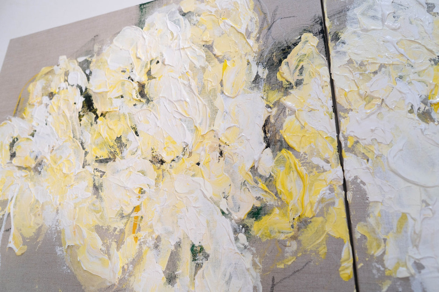 Flowers contemporary painting art