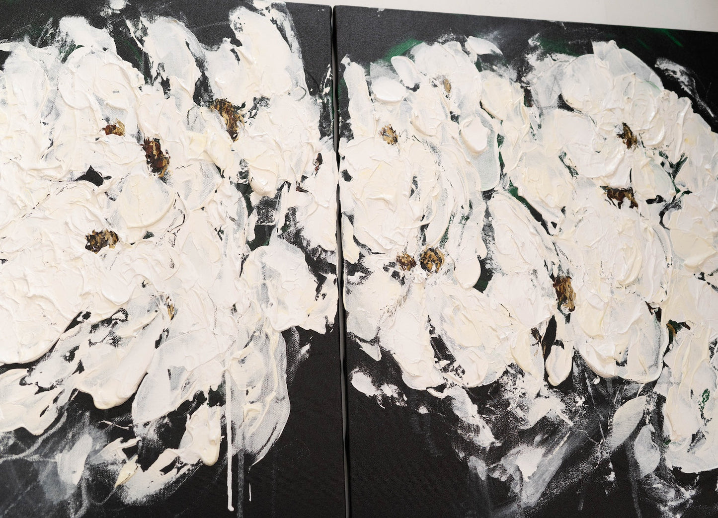 Flowers contemporary painting art