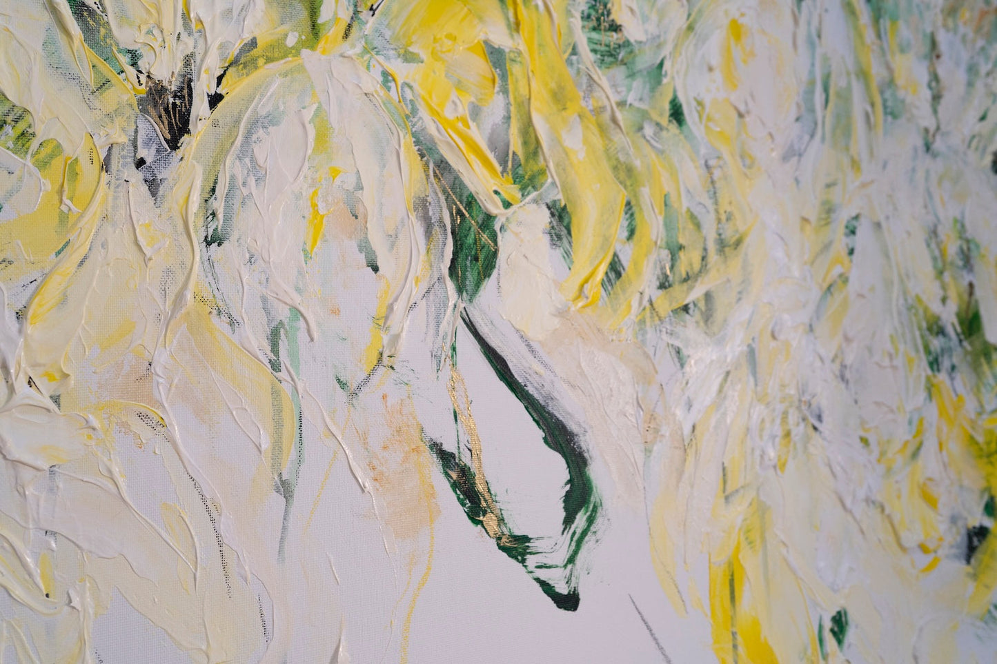 Flowers contemporary painting art