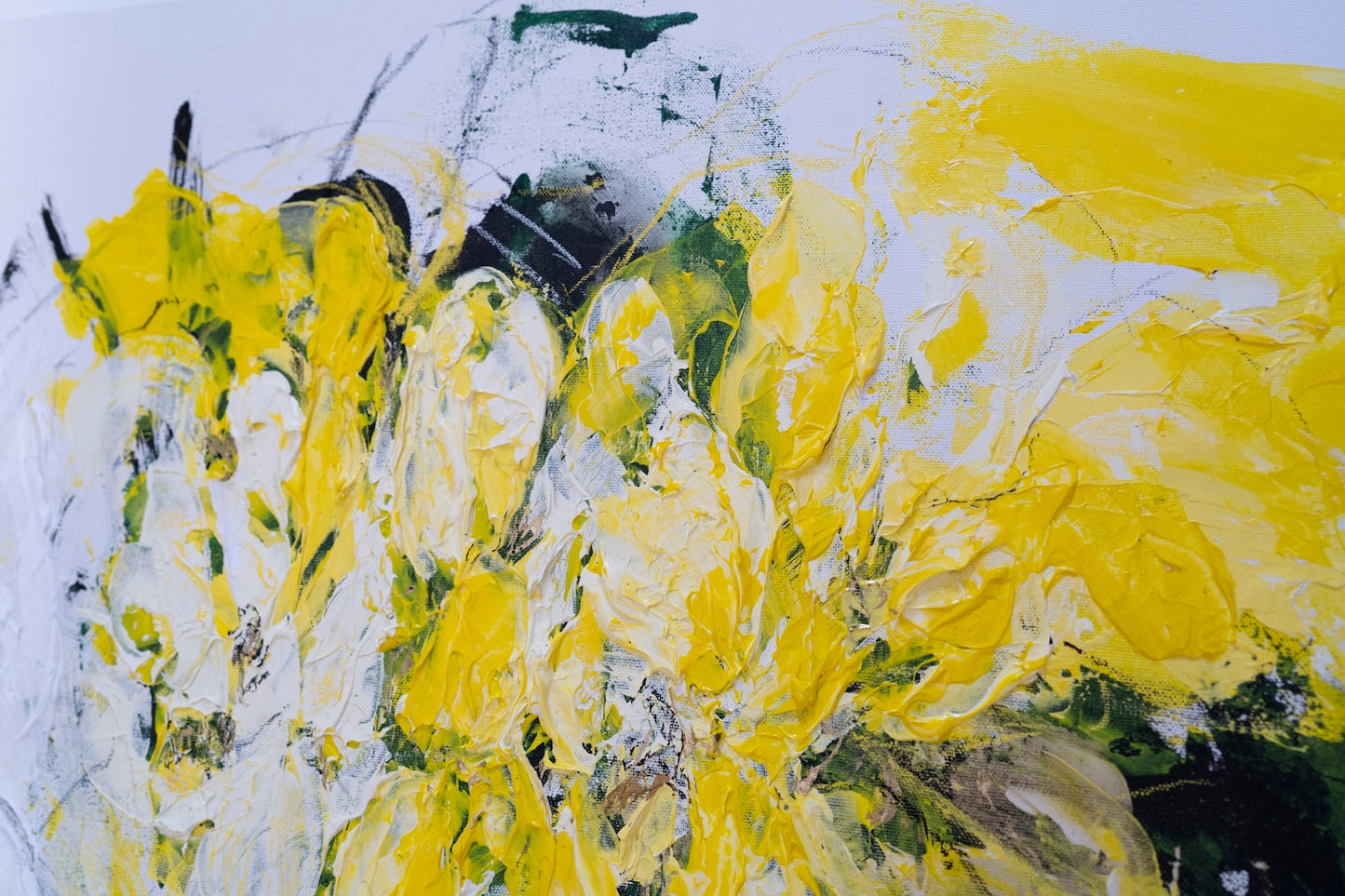 Flowers contemporary painting art