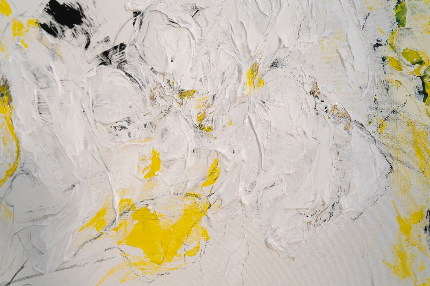 Flowers contemporary painting art