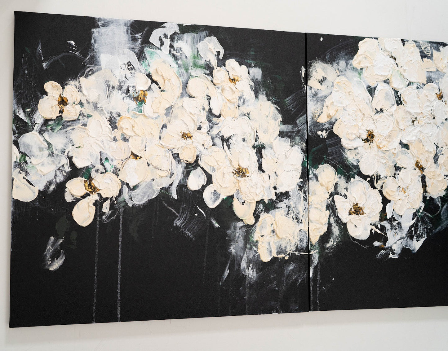 Flowers contemporary painting art