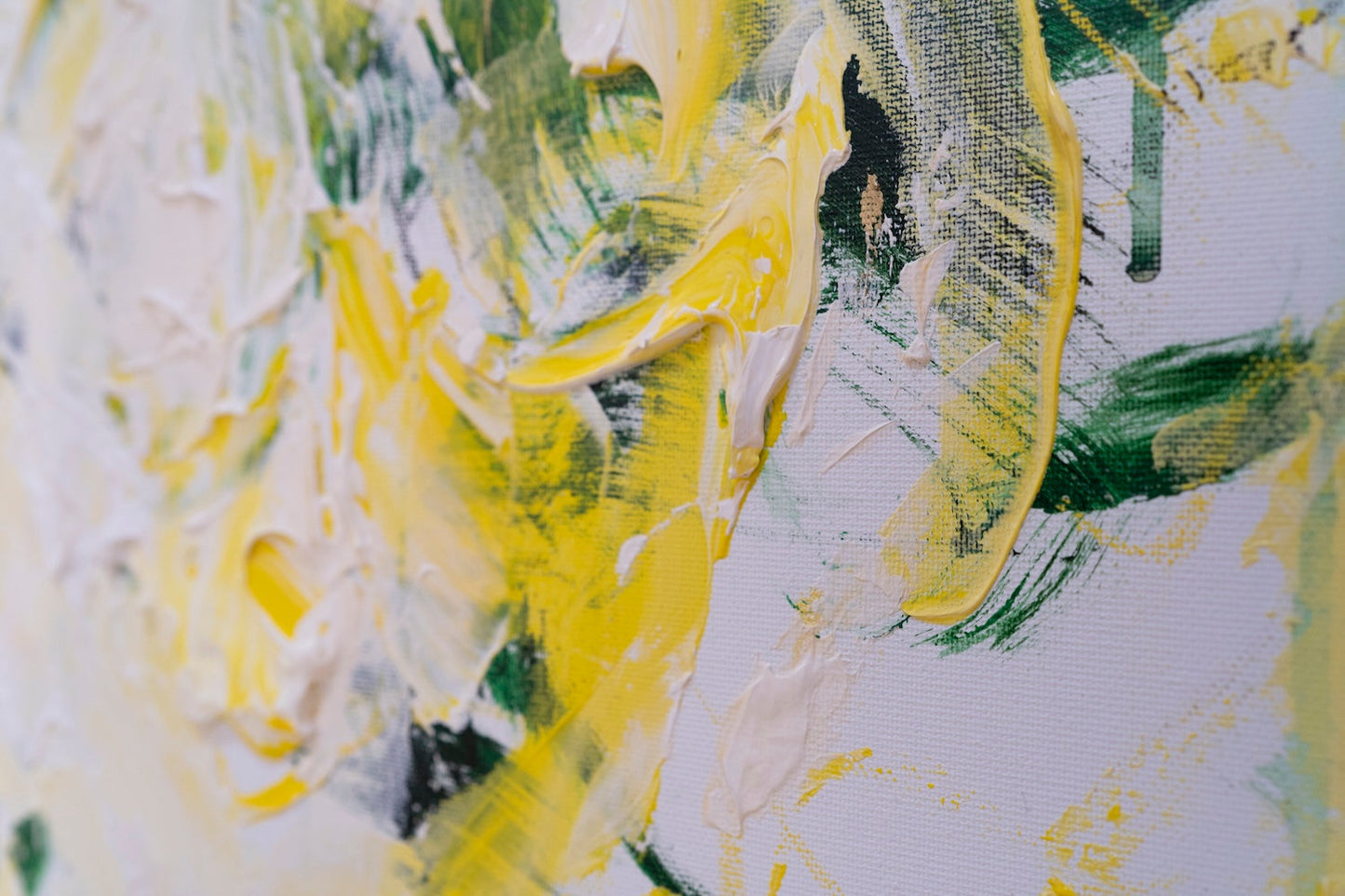 Flowers contemporary painting art