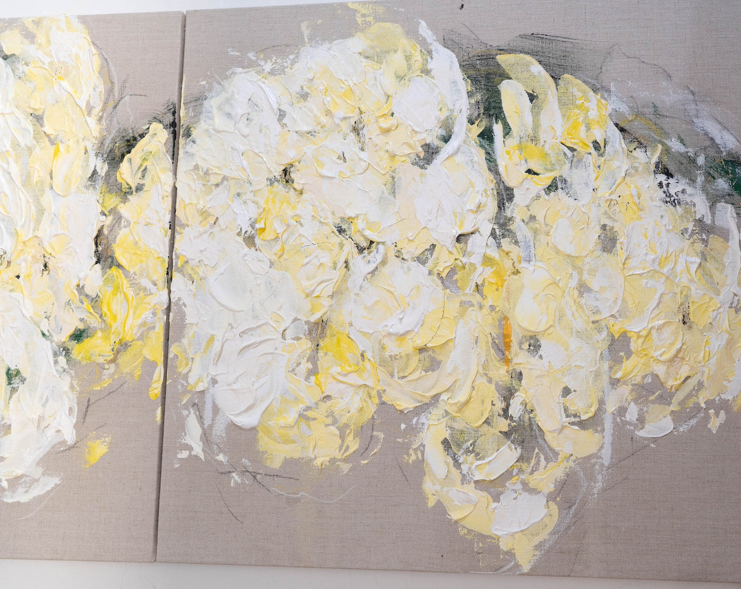 Flowers contemporary painting art