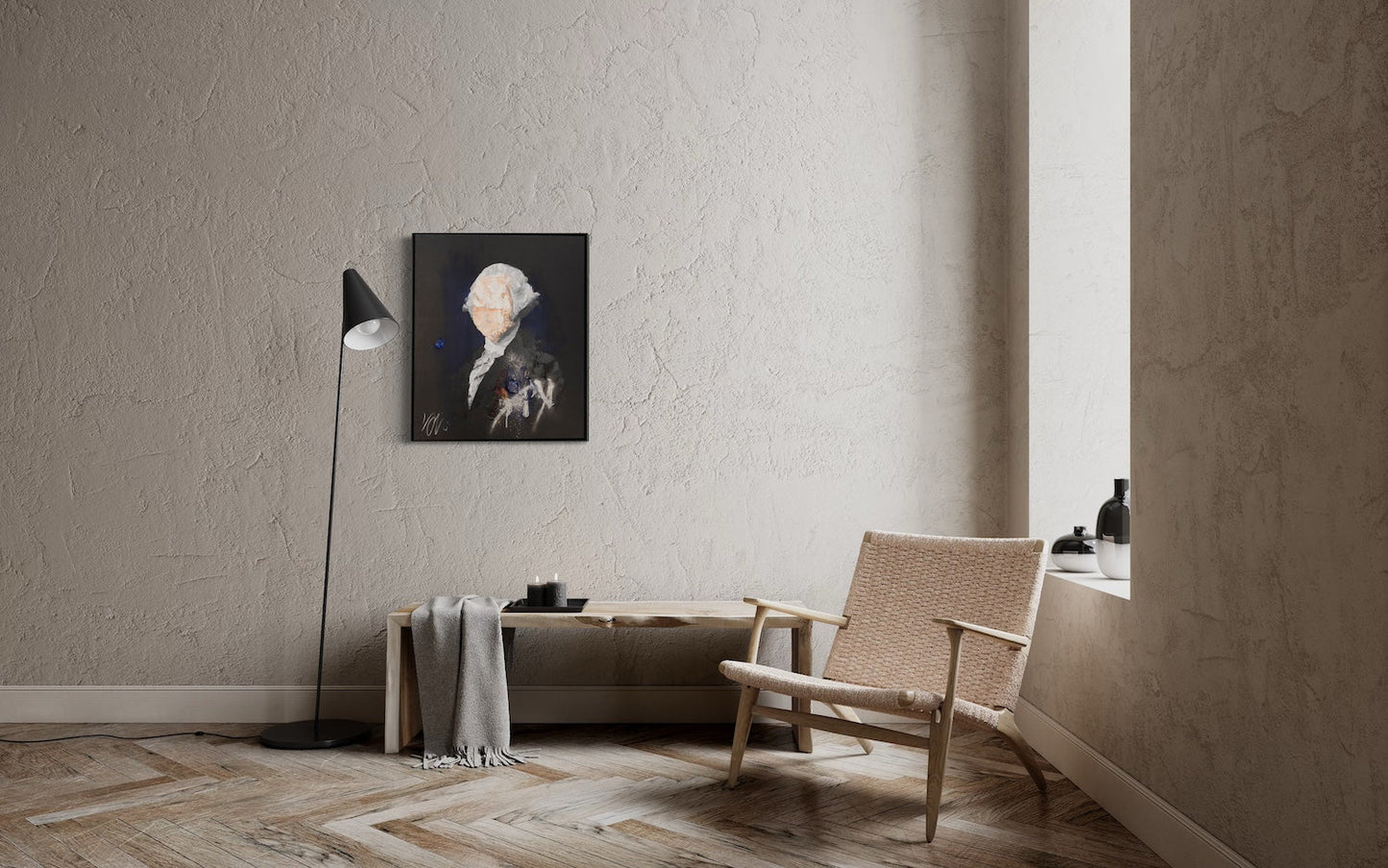George Washington contemporary painting art