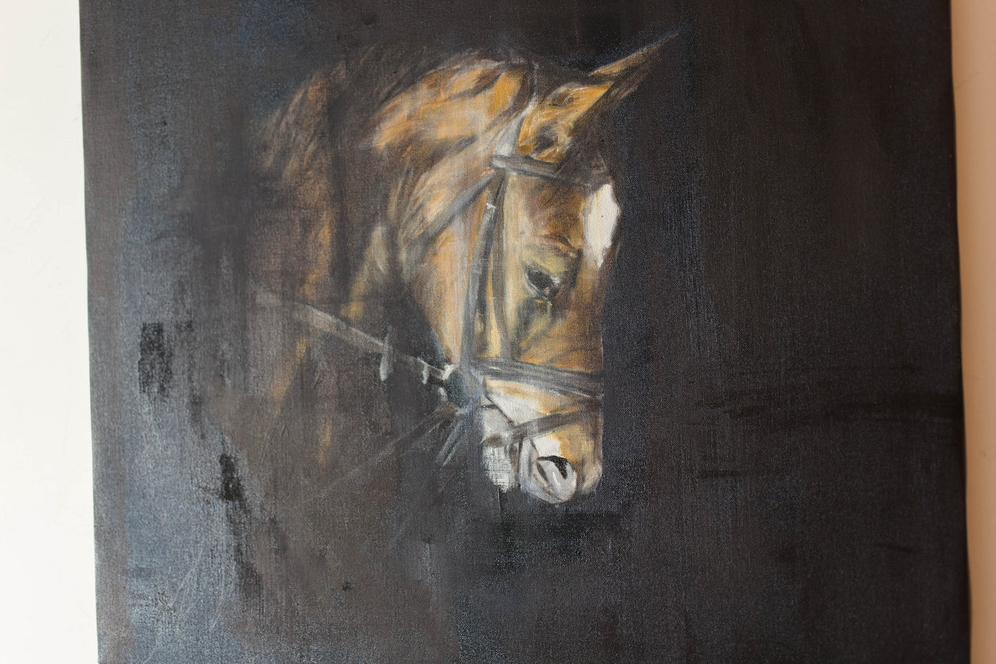 Horse contemporary painting art