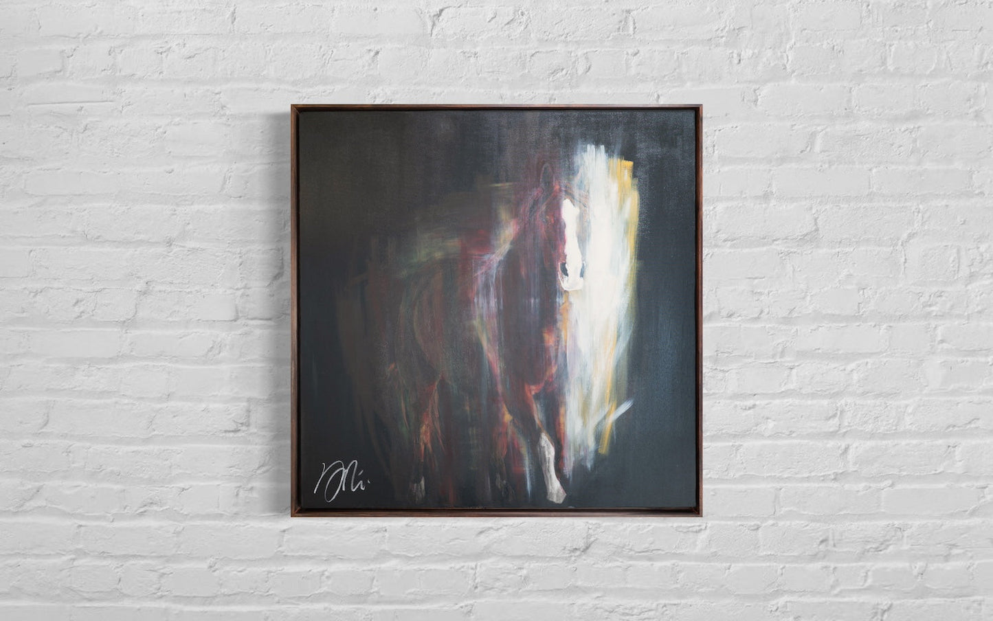 Horse contemporary painting art
