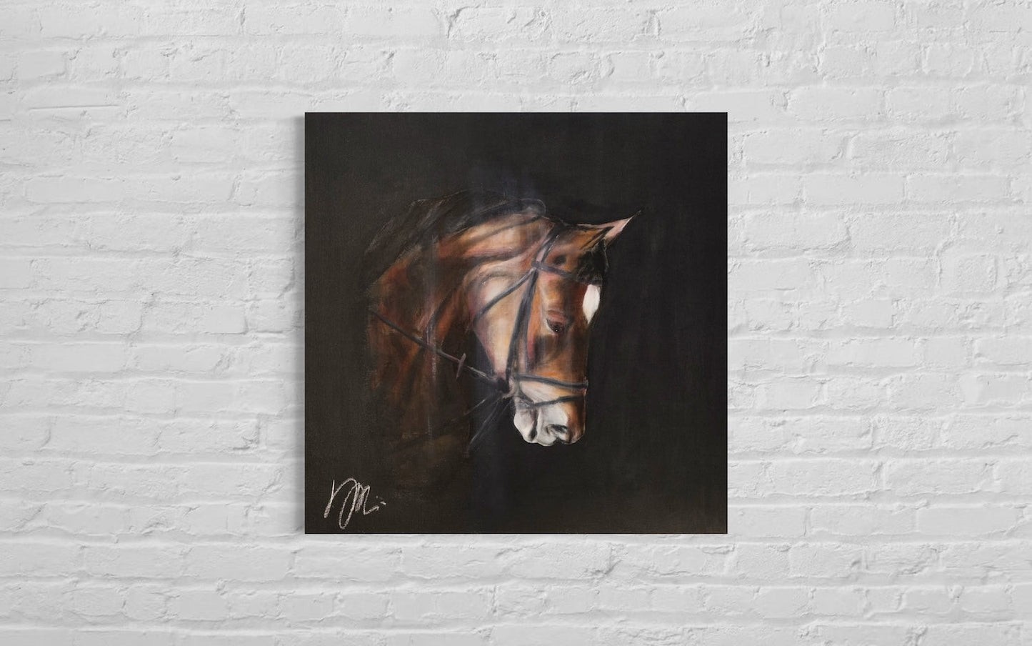 Horse contemporary painting art