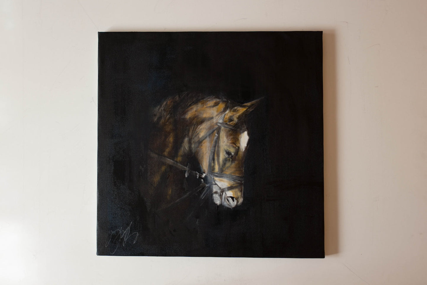 Horse contemporary painting art