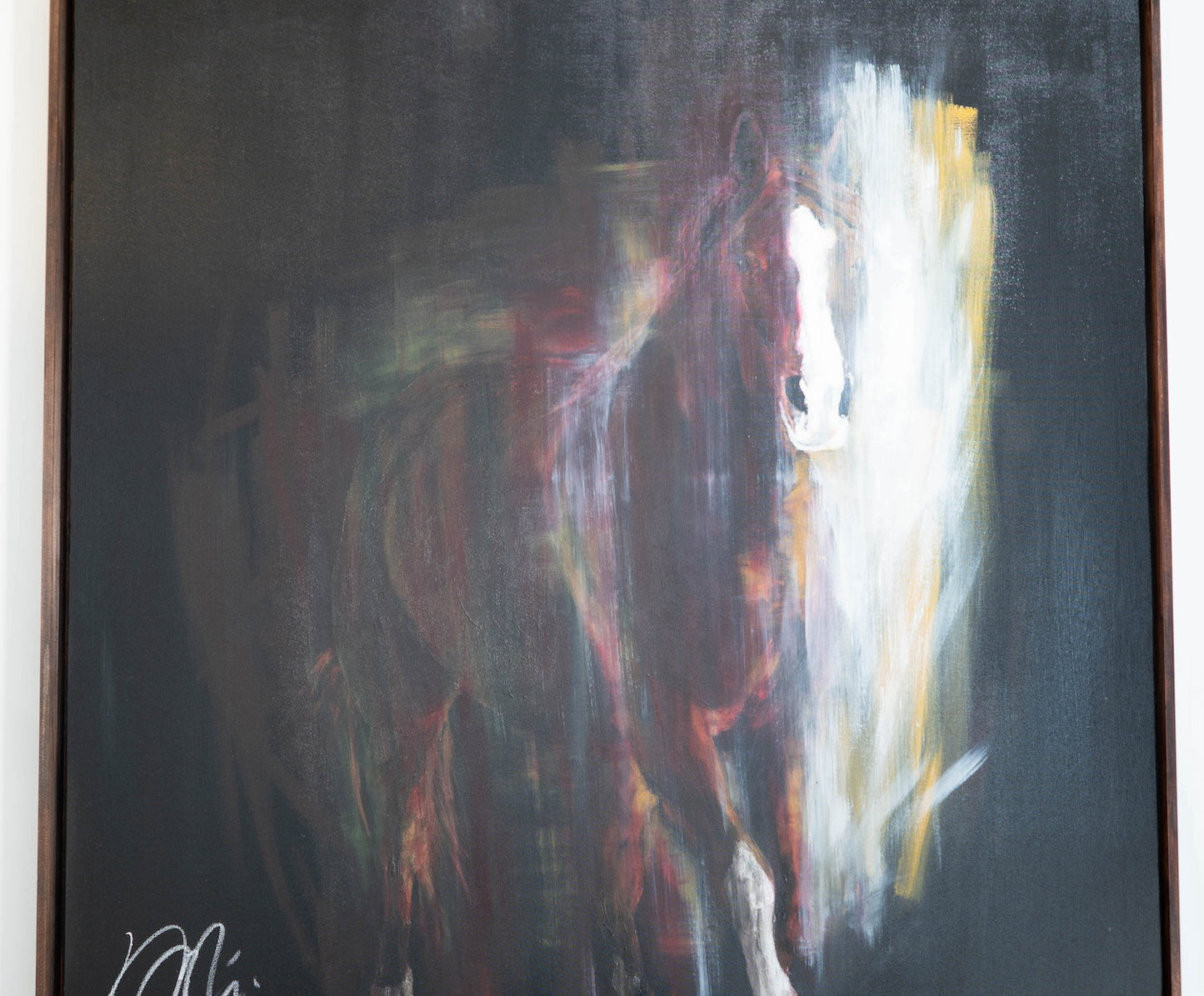 Horse contemporary painting art