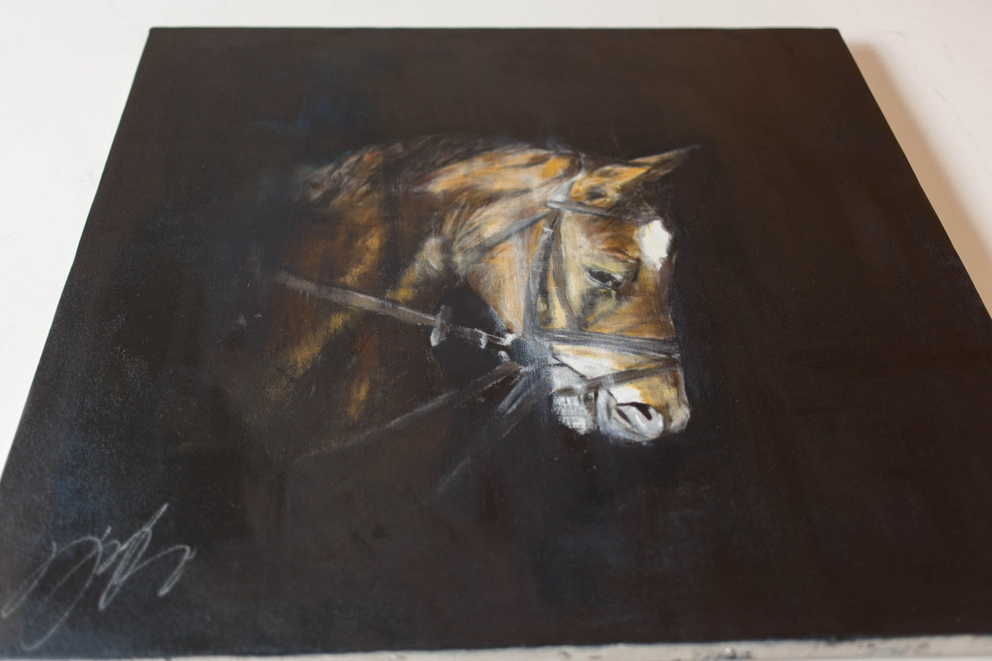 Horse contemporary painting art