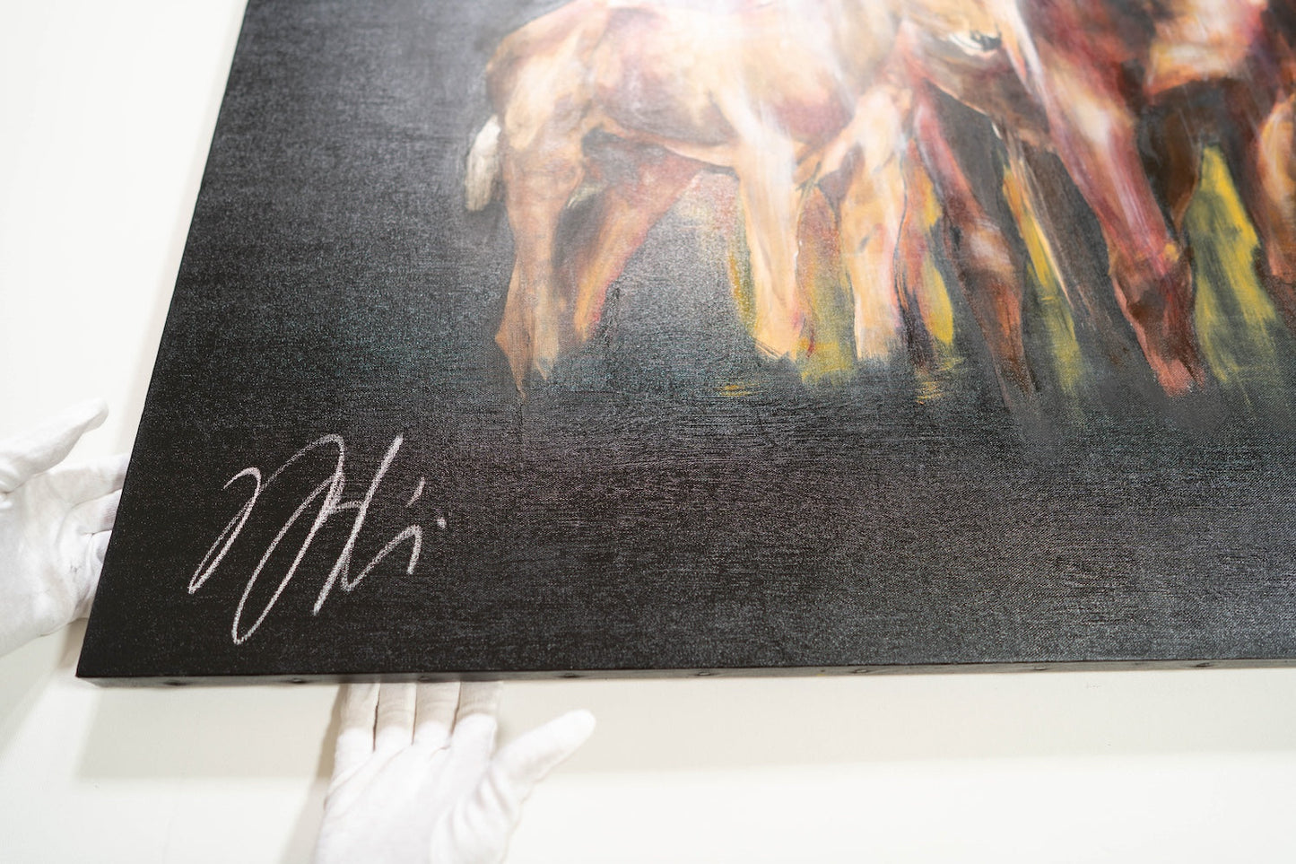 Horse contemporary painting art