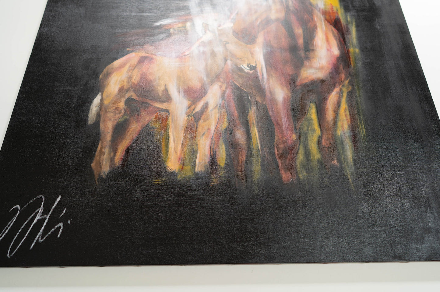 Horse contemporary painting art