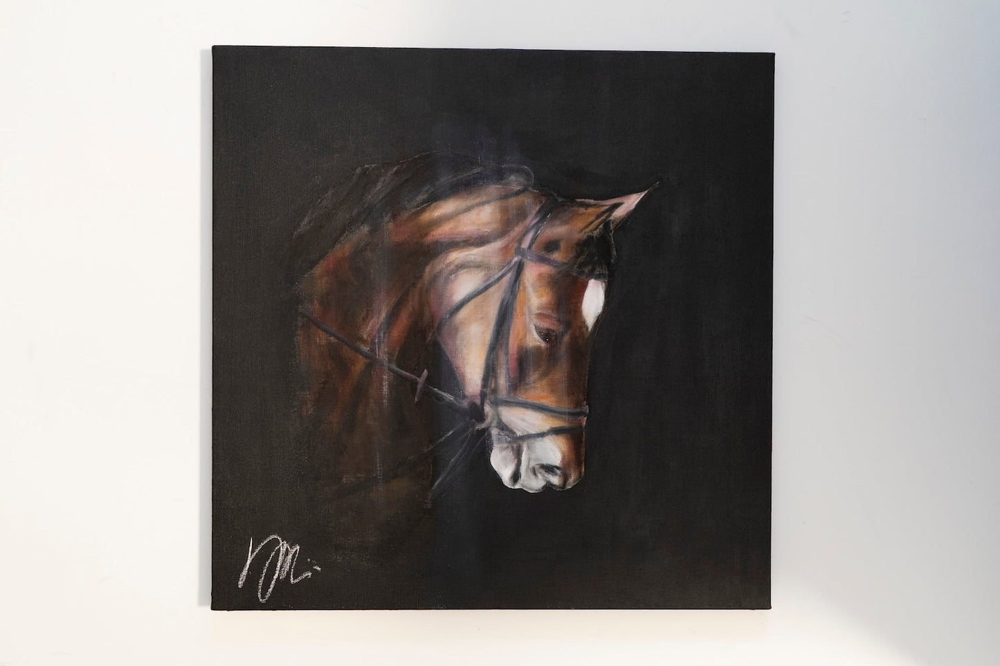 Horse contemporary painting art