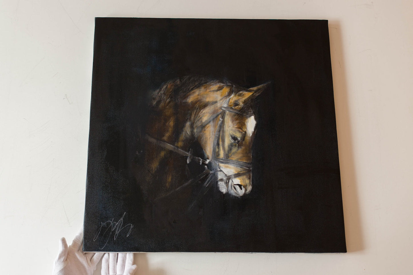Horse contemporary painting art