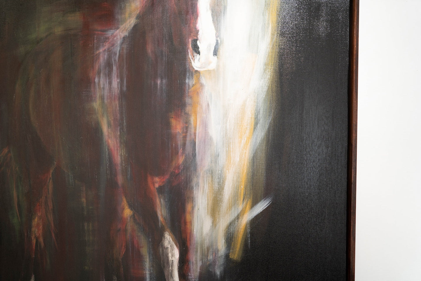 Horse contemporary painting art