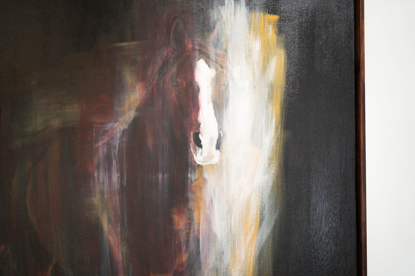 Horse contemporary painting art