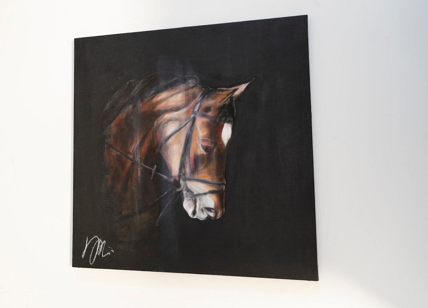 Horse contemporary painting art