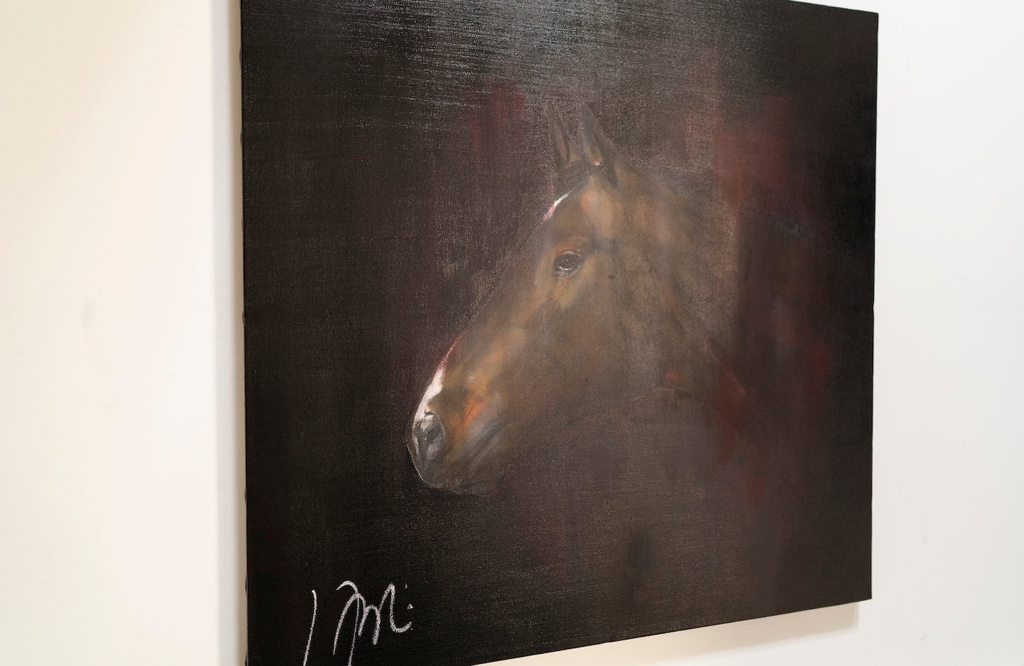 Horse contemporary painting art