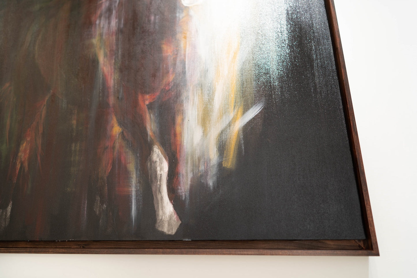 Horse contemporary painting art