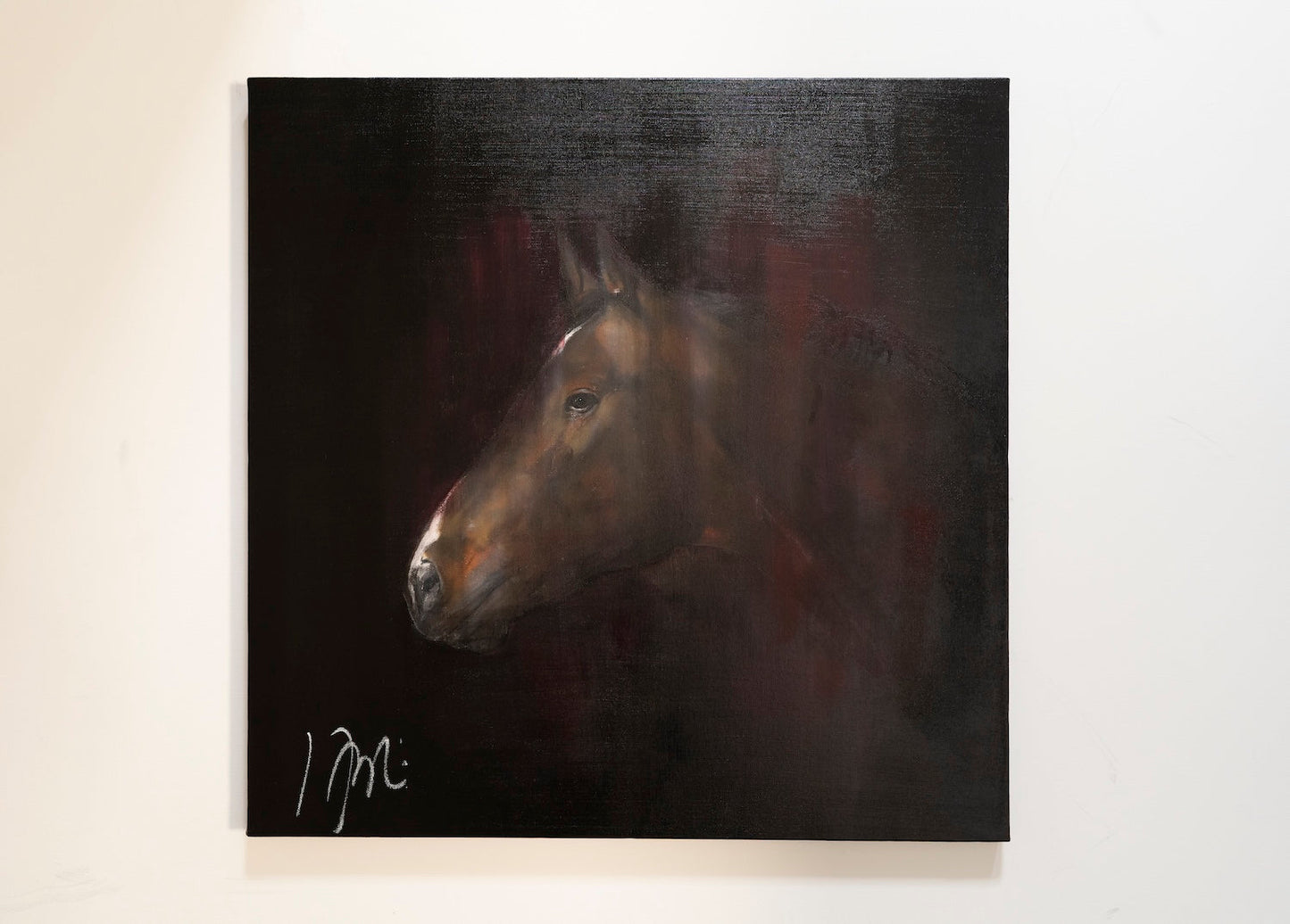 Horse contemporary painting art