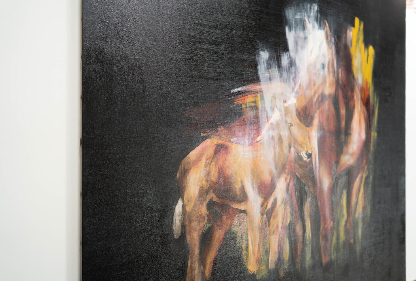 Horse contemporary painting art