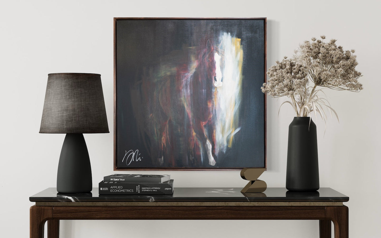 Horse contemporary painting art