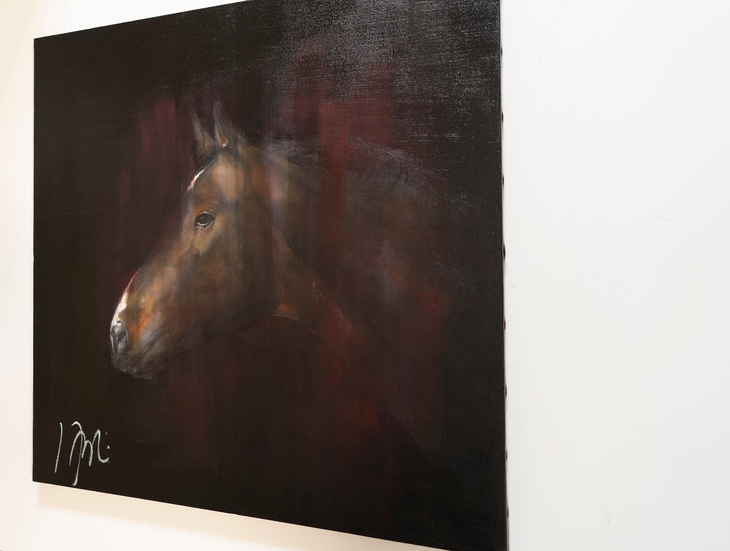 Horse contemporary painting art