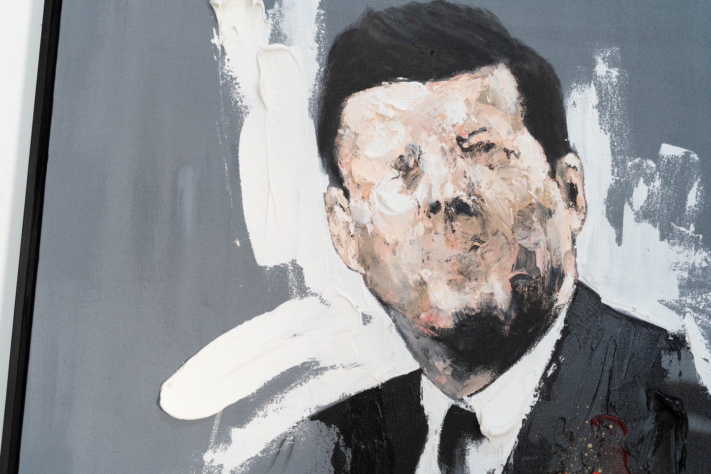 John Fitzgerald Kennedy contemporary painting art